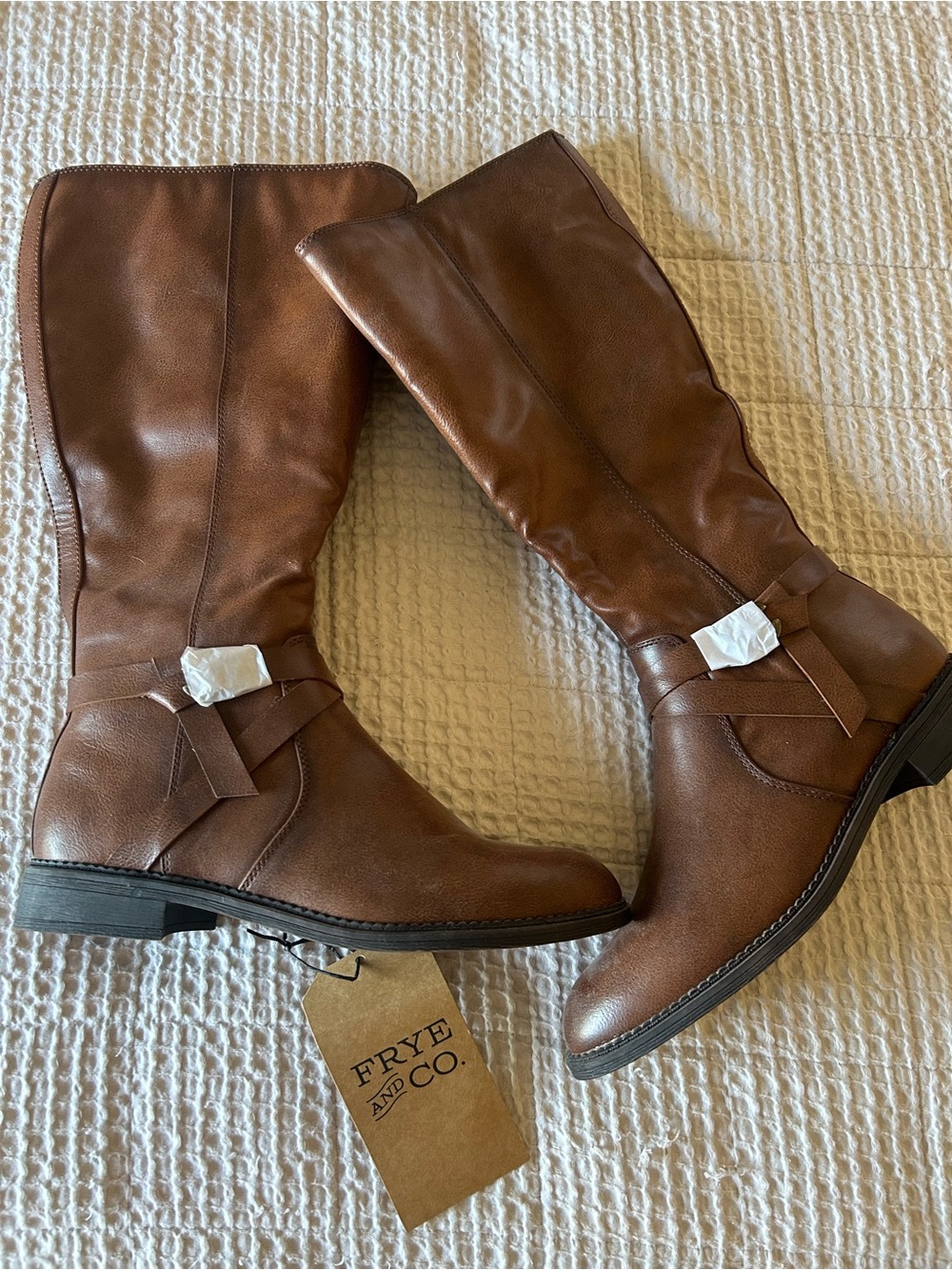 FRYE Tall Brown Leather Over-the-Knee Boots - Brand New! Size 10